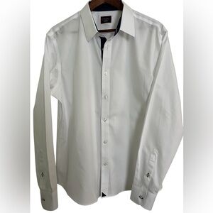 UNTUCKit Classic White Button Down Slim Fit Cotton Shirt, Size XL